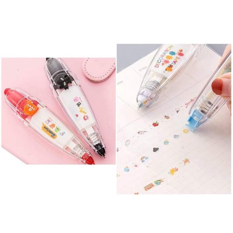 BÚT XÓA KÉO IN HÌNH DỄ THƯƠNG NHIỀU HỌA TIẾT TRANG TRÍ SỔ TAY