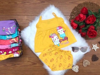 Set 3 bộ 2 dây bé gái
