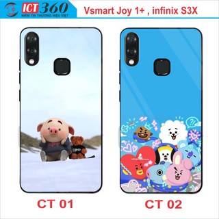 Ốp Lưng Kính Nano Vsmart Joy 1 Plus ( Joy 1+) / Infinix S3X - in theo yêu cầu