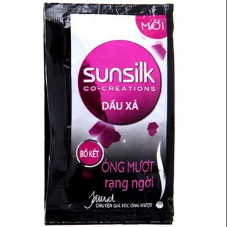 Dầu xả Sunsilk óng mượt rạng ngời 6.1ml x 12 gói