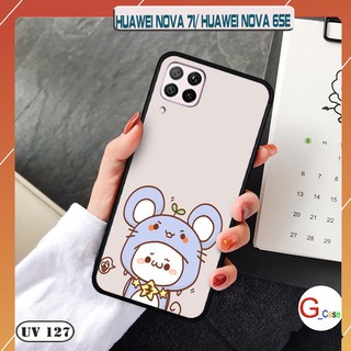 Ốp lưng HUAWEI Nova 7i -HUAWEI Nova 6SE nhám viền dẻo