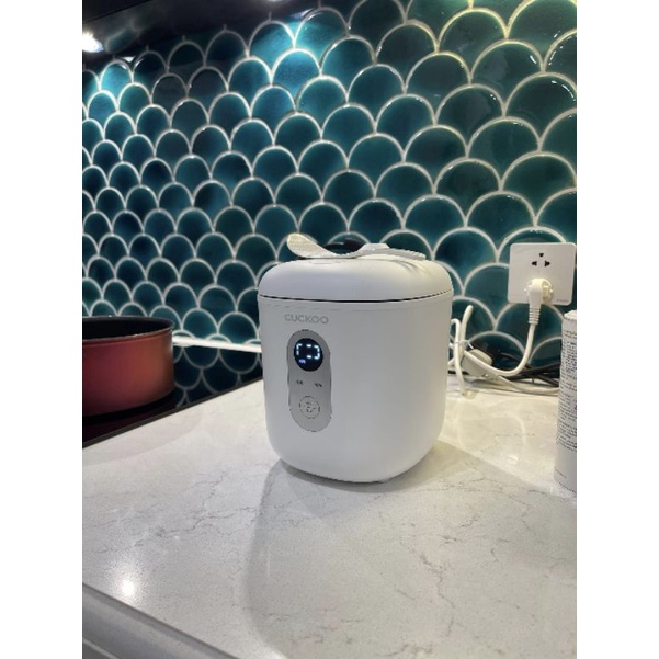 Nồi Cơm Mini Cuckoo Marshmallow CR-0255MW 0.36L - Bảo Hành 12 Tháng