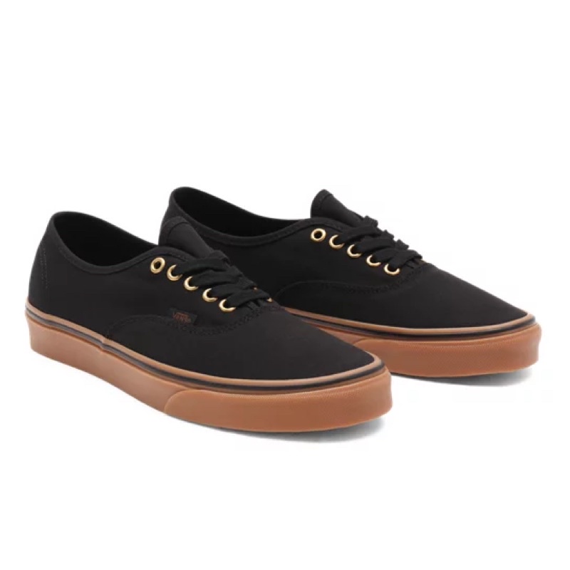 Giày Vans AUTHENTIC BLACK GUM GOLD CHÍNH HÃNG