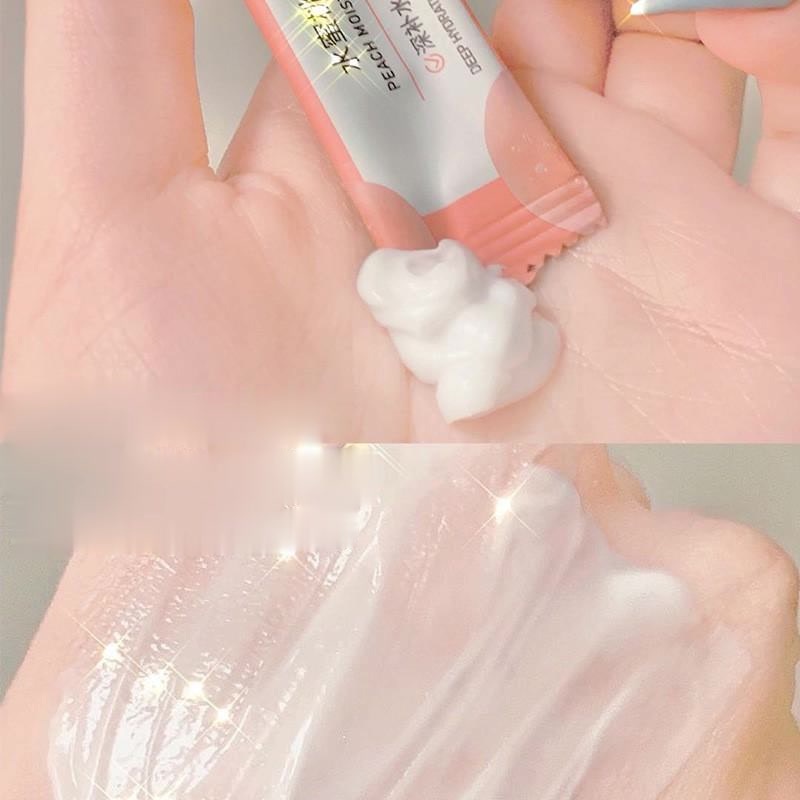 Mặt Nạ Kem Dưỡng Qise peach Hand Cream Ủ Tay TRẮNG DA CHỐNG LÃO HÓA GIẢM NHĂN VÙNG TAY