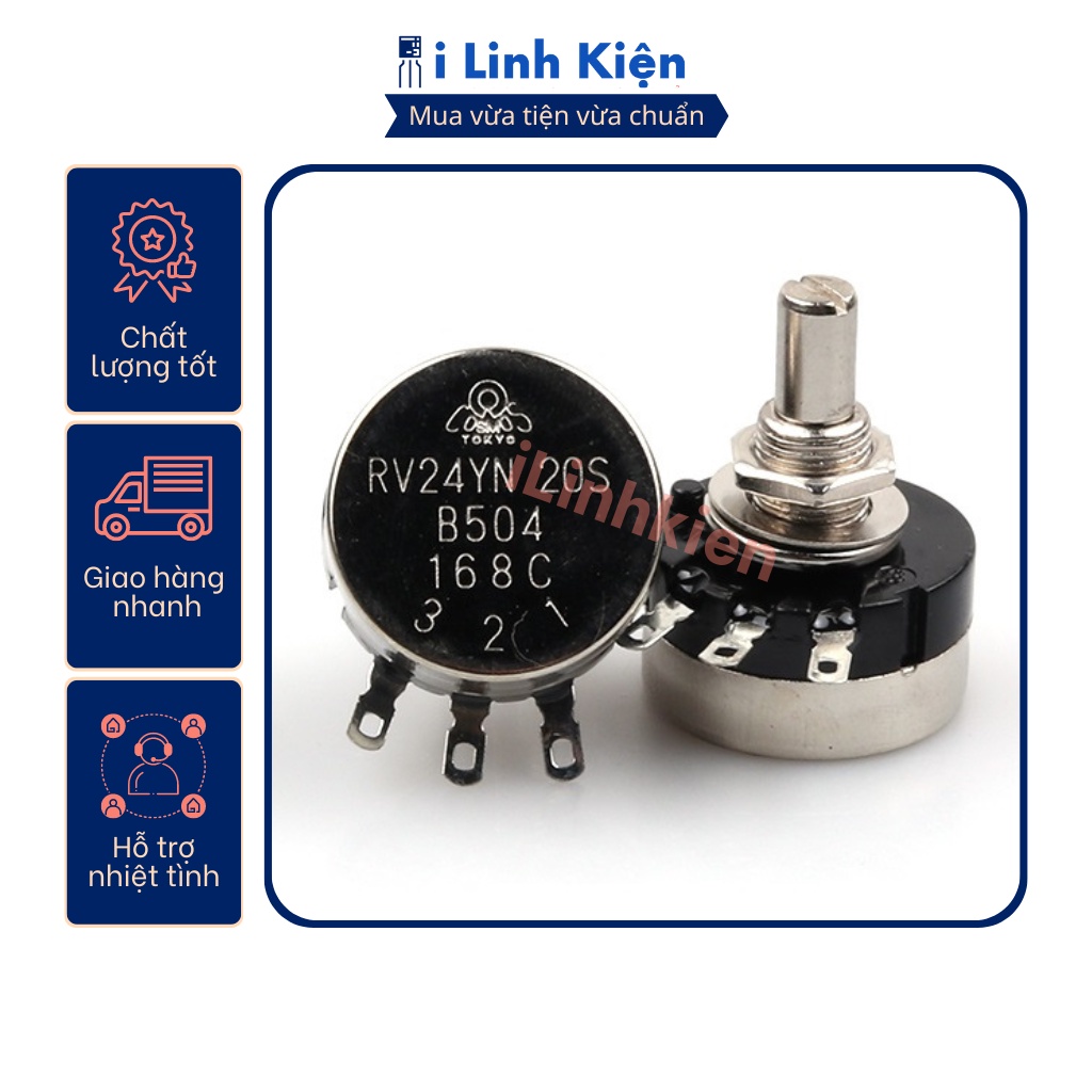 Chiết áp đơn 10K TOCOS RV24YN 20S B103