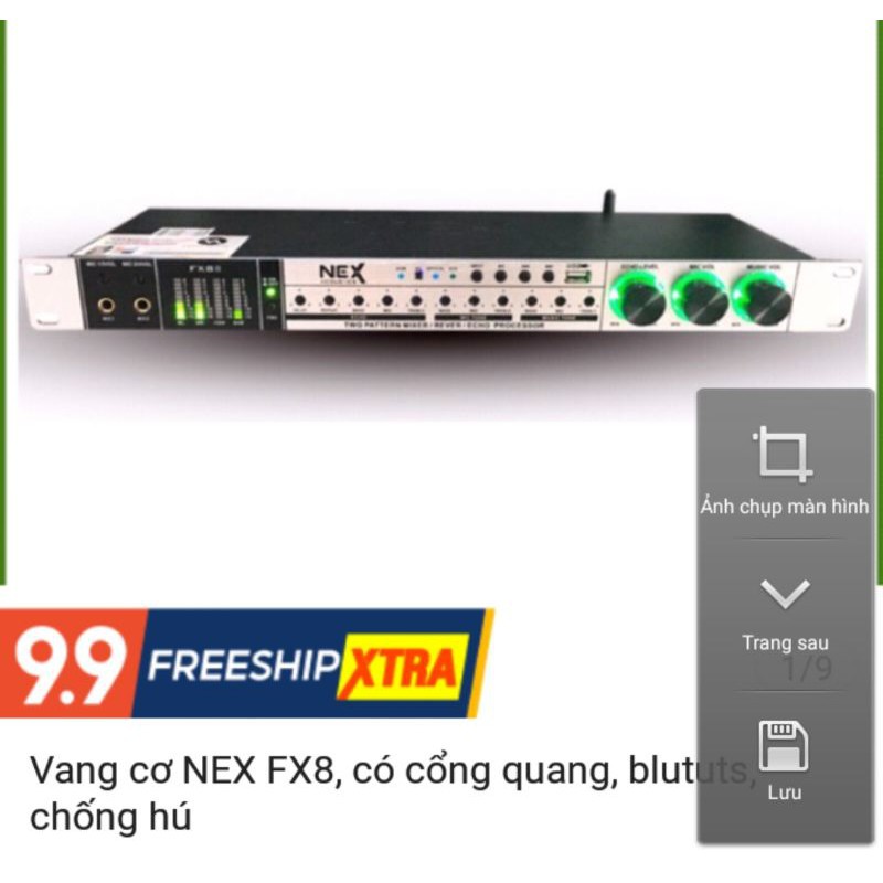 Vang Cơ NEX FX8, Có Cổng Quang-Bluetooth, Hàng Chuẩn Main Xịn 100%