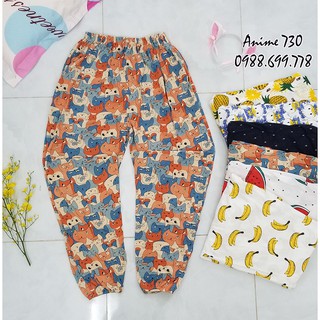 Quần ở nhà, quần mặc ngủ dễ thương so cute