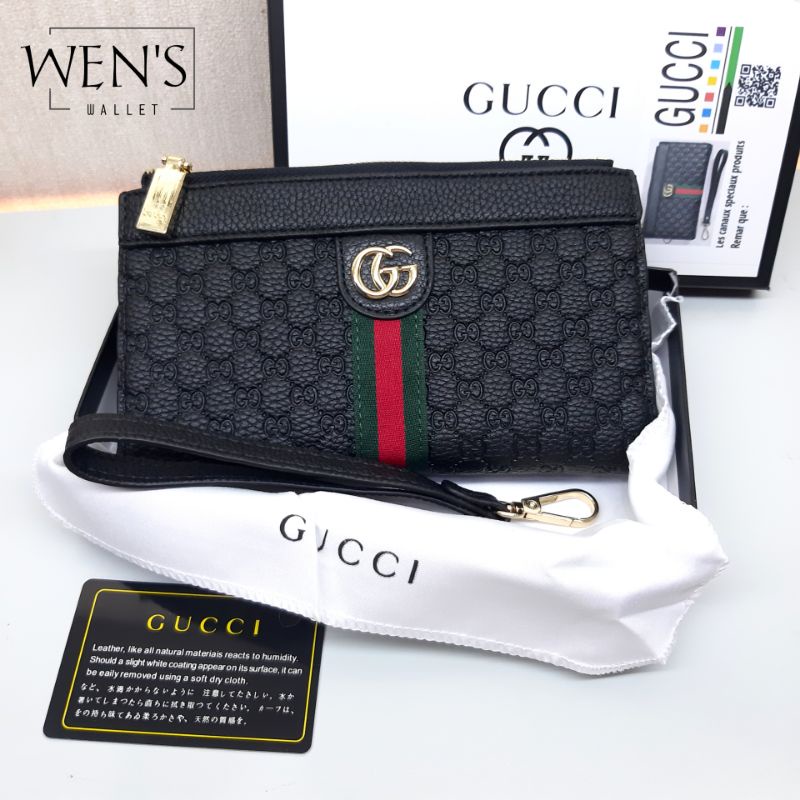 Ví 2 Dây Kéo Nhập Khẩu Cao Cấp HP + Hộp