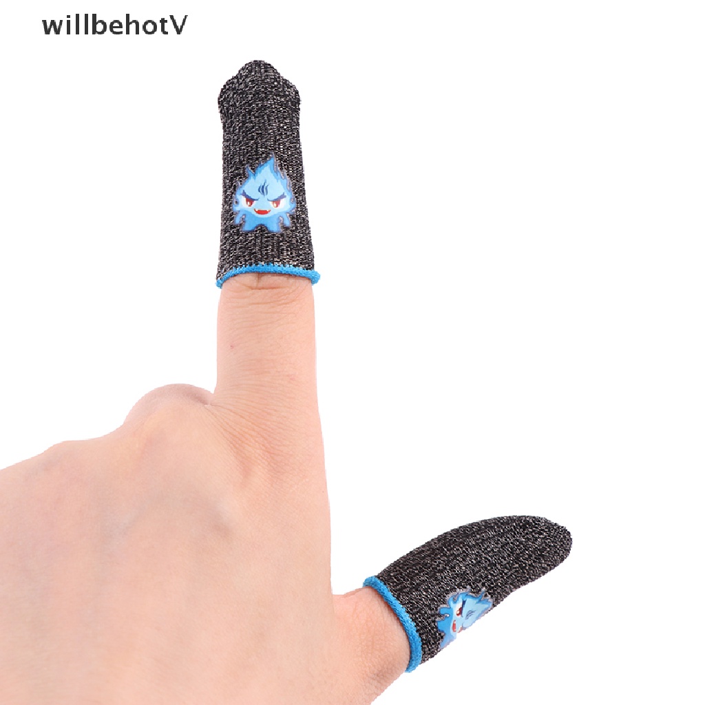1 Cặp Vỏ Bọc Ngón Tay Chơi Game Chống Mồ Hôi