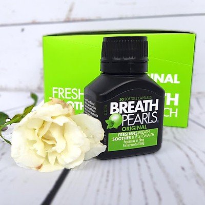 (Mẫu mới - HSD 2024) Breath Pearls Viên Uống Thơm Miệng