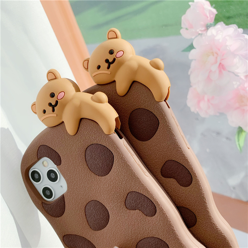 Ốp Điện Thoại Tpu Dẻo In Hình Gấu Hoạt Hình Cho Vivo Y17 Y11 Y12 Y15 V11 V11i V15 Pro S1 Y91c Y81 Y81i V7 Plus V9 Y85