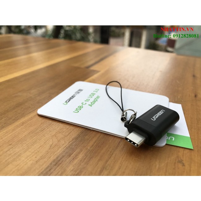 Đầu chuyển đổi OTG USB Type-C to USB 3.0 vỏ nhôm Ugreen 50283 cao cấp