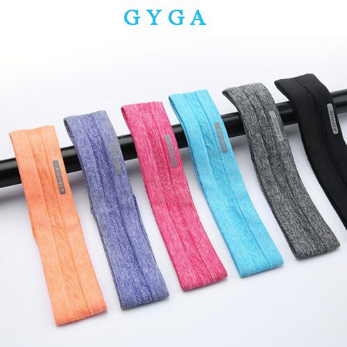 Băng đô đeo chán thể thao nam nữ thấm mồ hôi chơi bóng rổ gym yoga bản 4cm chống trươn trượt nhiều màu sắc G-Sports