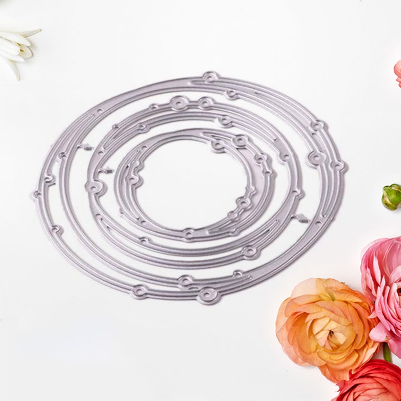 Khuôn cắt giấy bằng kim loại dùng trang trí DIY