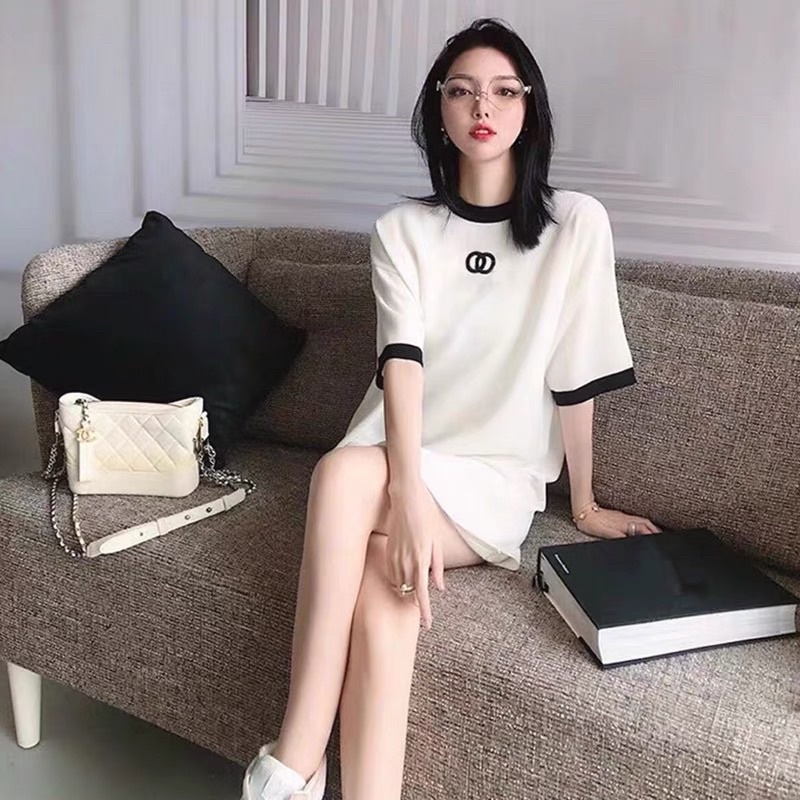 Váy Nữ Dệt Kim Trắng freesize 40-55kg Diamond Closet Sale | BigBuy360 - bigbuy360.vn