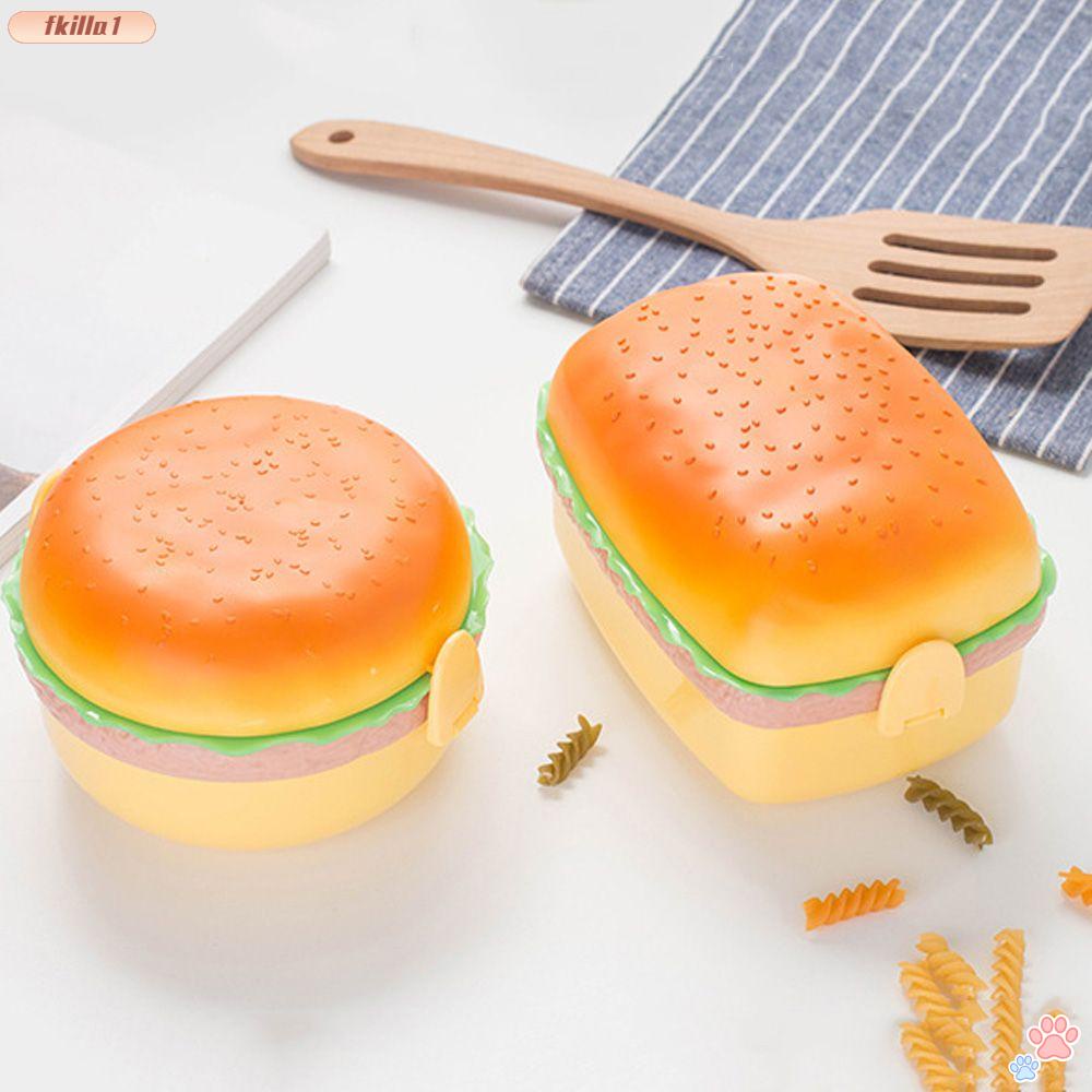 Hộp Đựng Cơm Trưa Hình Bánh Hamburger