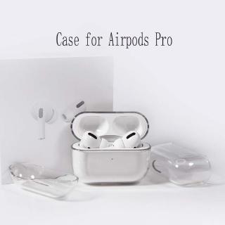 Vỏ bảo vệ hộp đựng tai nghe PC trong suốt cho Apple AirPods Pro 3 2019