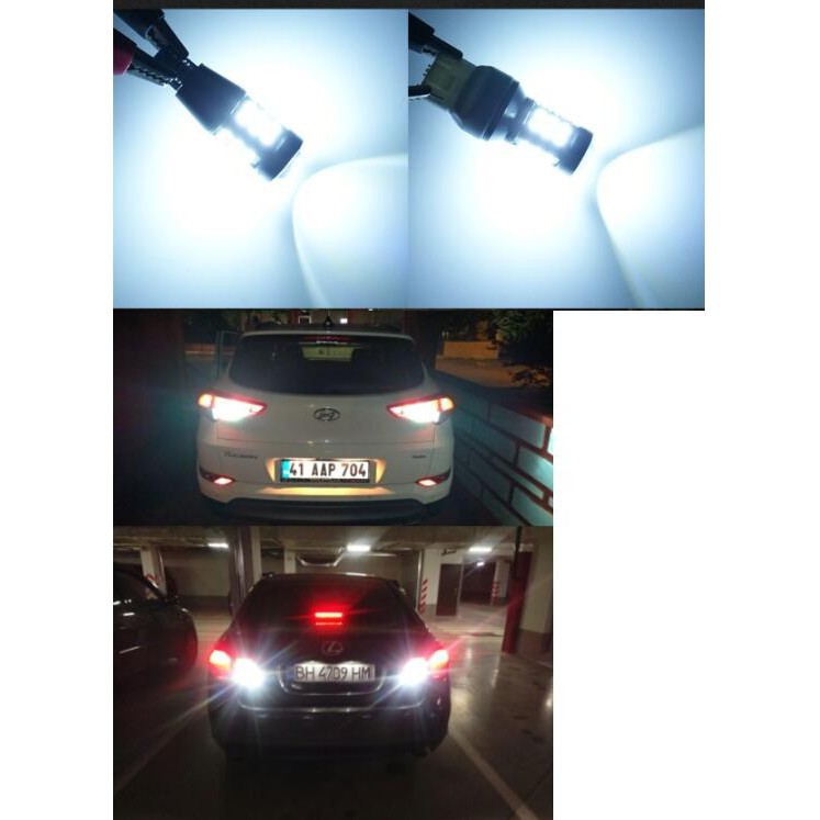 1 Chiếc Bóng Đèn LED T15 W16W T10 LED W5W T20 7440 1156 BA15S DC 12V Siêu Sáng Cho Xe Ô Tô