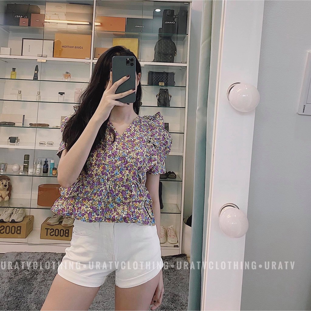 [FREESHIP - ẢNH CHÍNH CHỦ] Quần short jean GẤP LINE co giãn AS0S 225