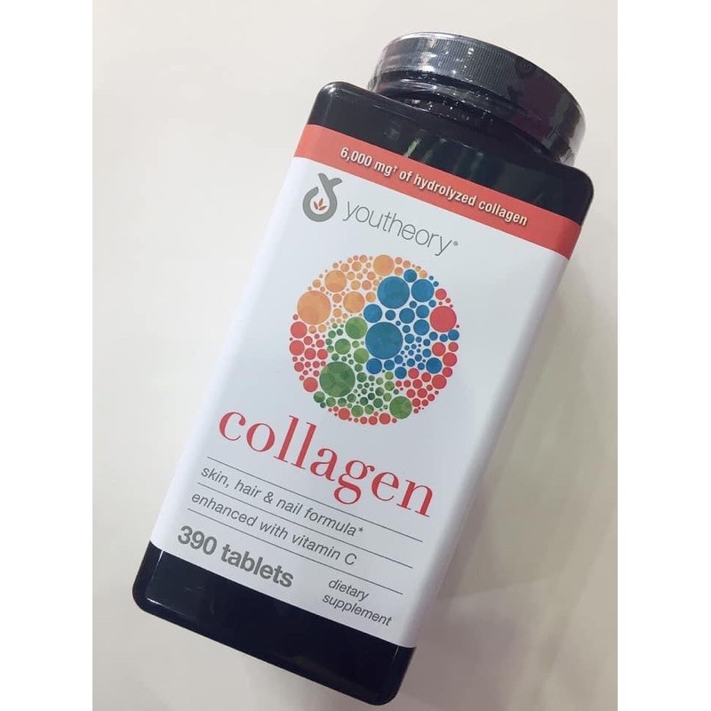 Youtheory Collagen + Biotin 290v & 390v