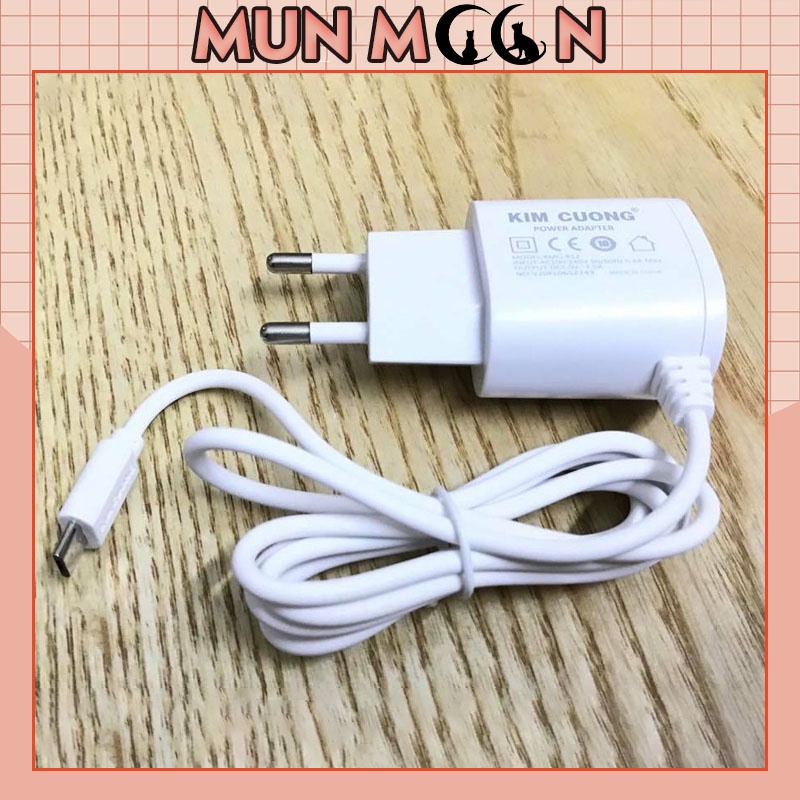 Bộ Sạc Kim Cương Hàng Chính Hãng Chân/Cổng Micro USB thích hợp với các dòng Điện Thoại Samsung/Oppo/Vivo/Xiaomi/Max