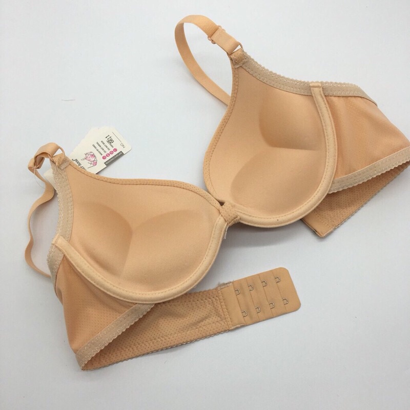 Áo ngực nữ có gọng mút kép nâng ngực tạo khe, áo lót thông hơi hình nơ 6611