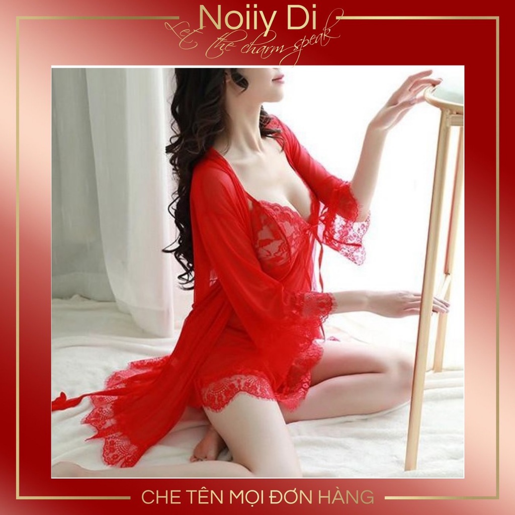 Đầm Ngủ Sexy Có Áo Choàng Xuyên Thấu Cao Cấp. Váy Ngủ 2 Dây Gợi Cảm, Kèm Chip Lọt Khe. Mã 008 | BigBuy360 - bigbuy360.vn