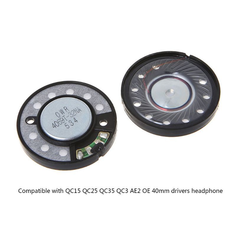 Bộ phận loa 40mm thay thế cho tai nghe QC15 QC25 QC35 QC3