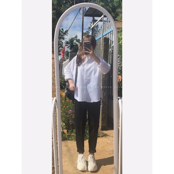 [ FREESHIP ] ÁO SƠMI TRẮNG ĐI HỌC TAY NGẮN & TAY DÀI | BigBuy360 - bigbuy360.vn