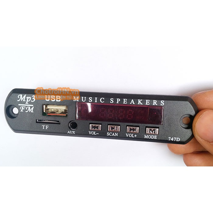 MẠCH GIẢI MÃ MP3 / USB / TF / AUX