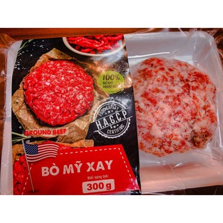 HÀNG CHÍNH HÃNG - Bò Mỹ xay 300g Mega Việt Phát (MVP)
