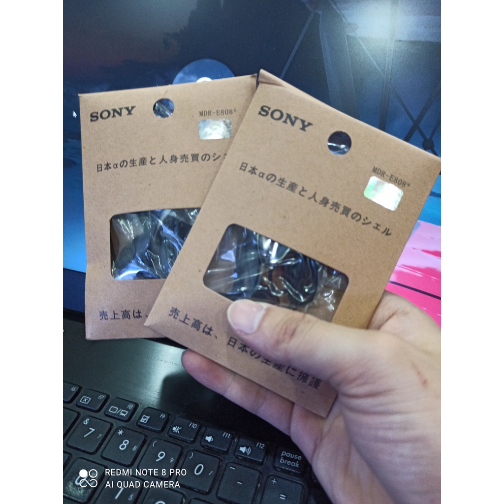 Tai Nghe Sony MDR-E808+ siêu trầm made in japan-bass nặng, tai nghe Huyền thoại earbud MDR-E808+