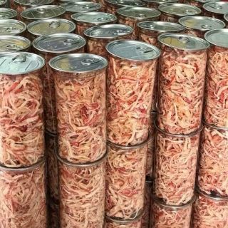 hủ PET300gr mực hấp nước dừa