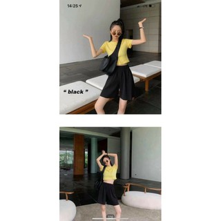 Quần đùi xếp ly nữ