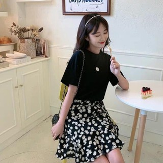 SÉT ÁO HOA CÚC MIX  CV ĐUÔI CÁ SIÊU SỊN