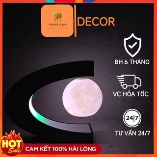 Đèn ngủ mặt trăng 3d bay lơ lửng trang trí phòng ngủ siêu đẹp
