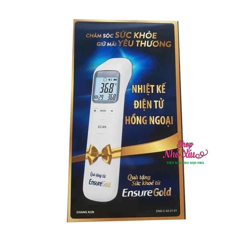 [ TẶNG KÈM PIN ] Nhiệt kế điện tử hồng ngoại đo trán Ensure mẫu mới