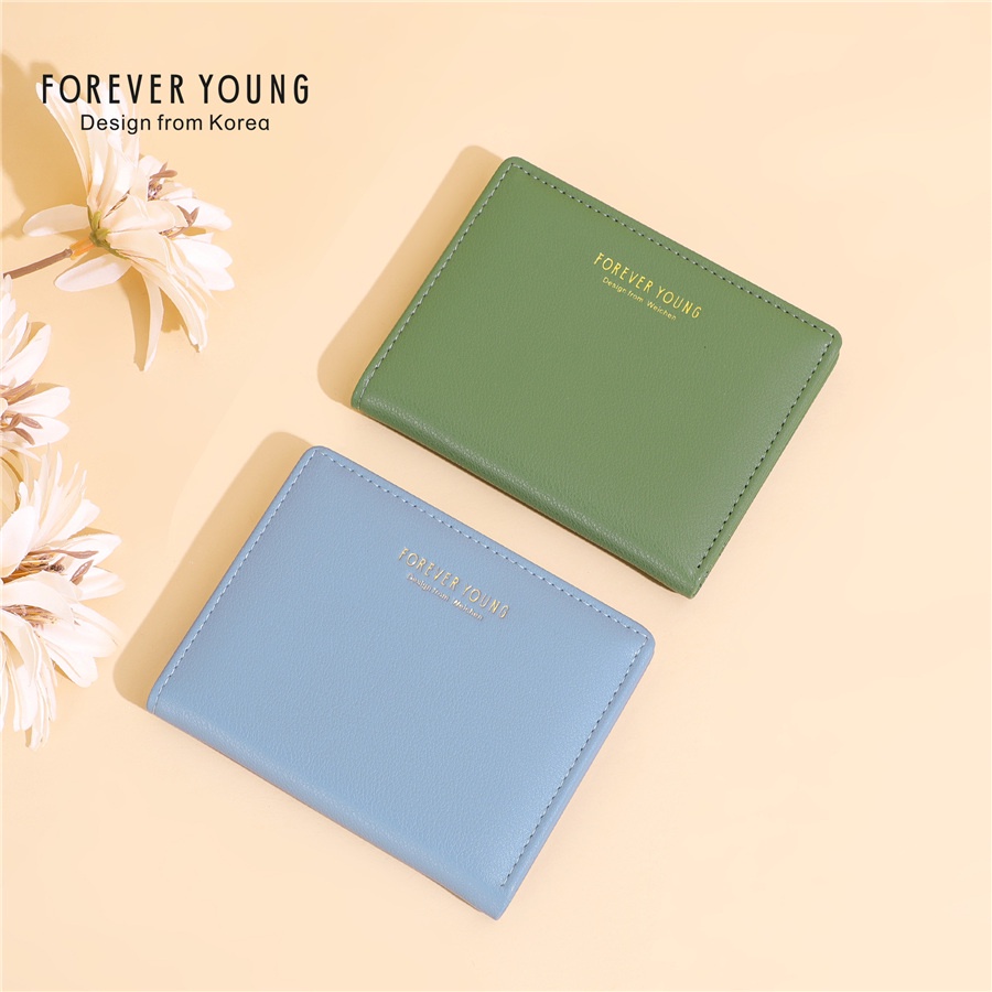 Ví Ngắn Mini Bằng Da Chất Lượng Cao Dễ Mang Theo Phong Cách Hàn Quốc Cho Nữ Perfect For You 8212-001