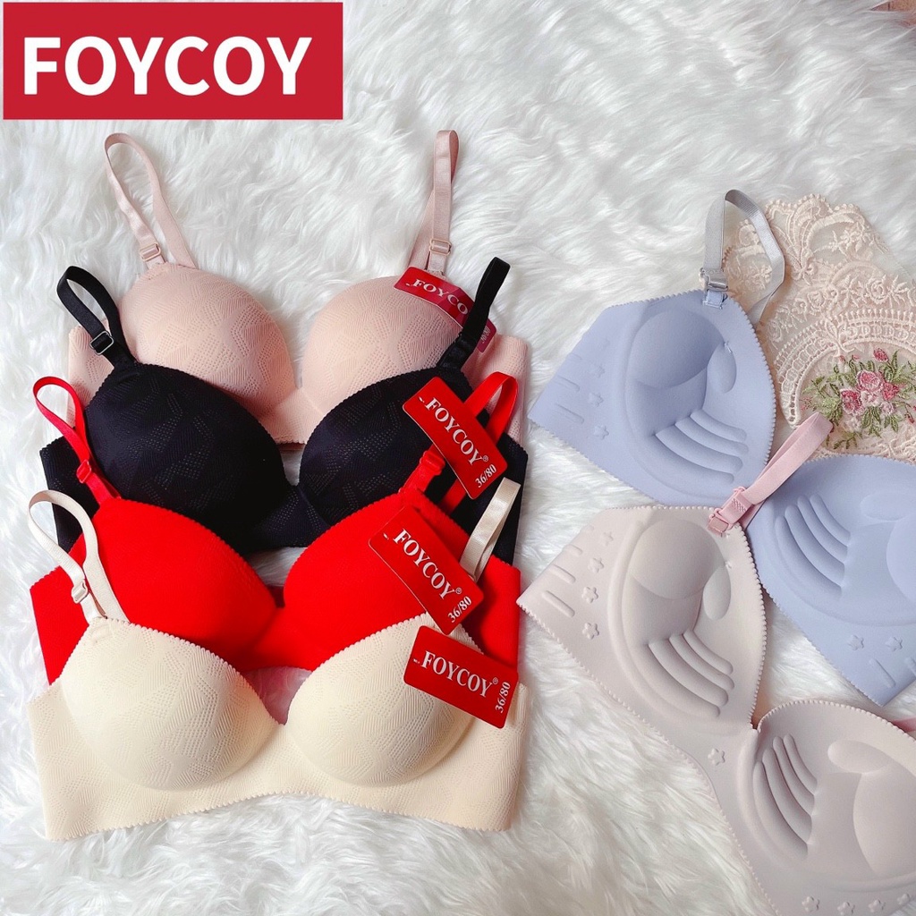 Set 3 áo lót đệm dày không gọng nâng đẩy