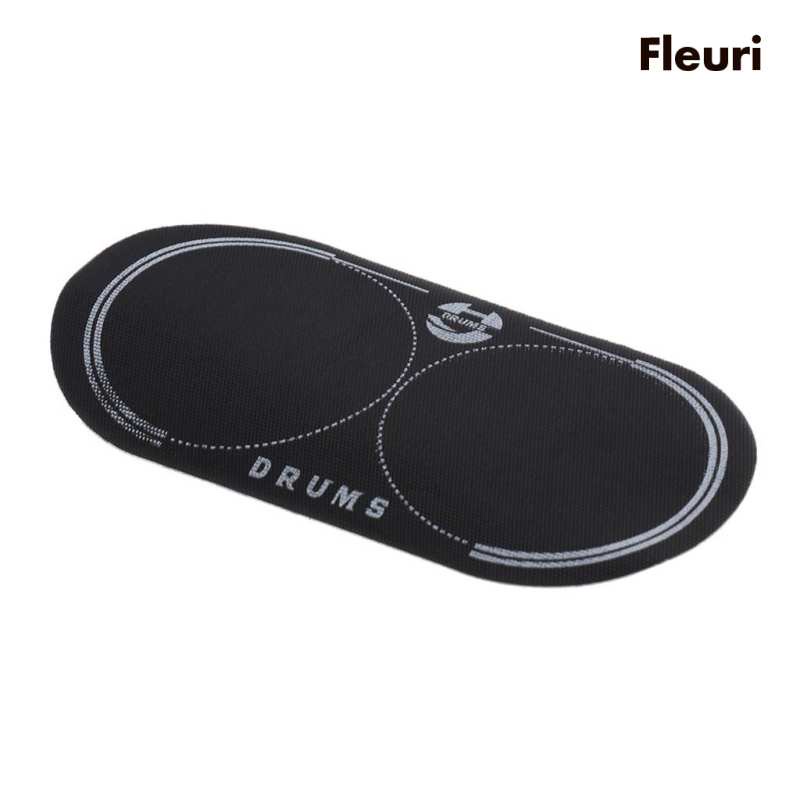Miếng Vá Trống Bass Đôi Màu Trắng Chuyên Dụng Chất Lượng Cao