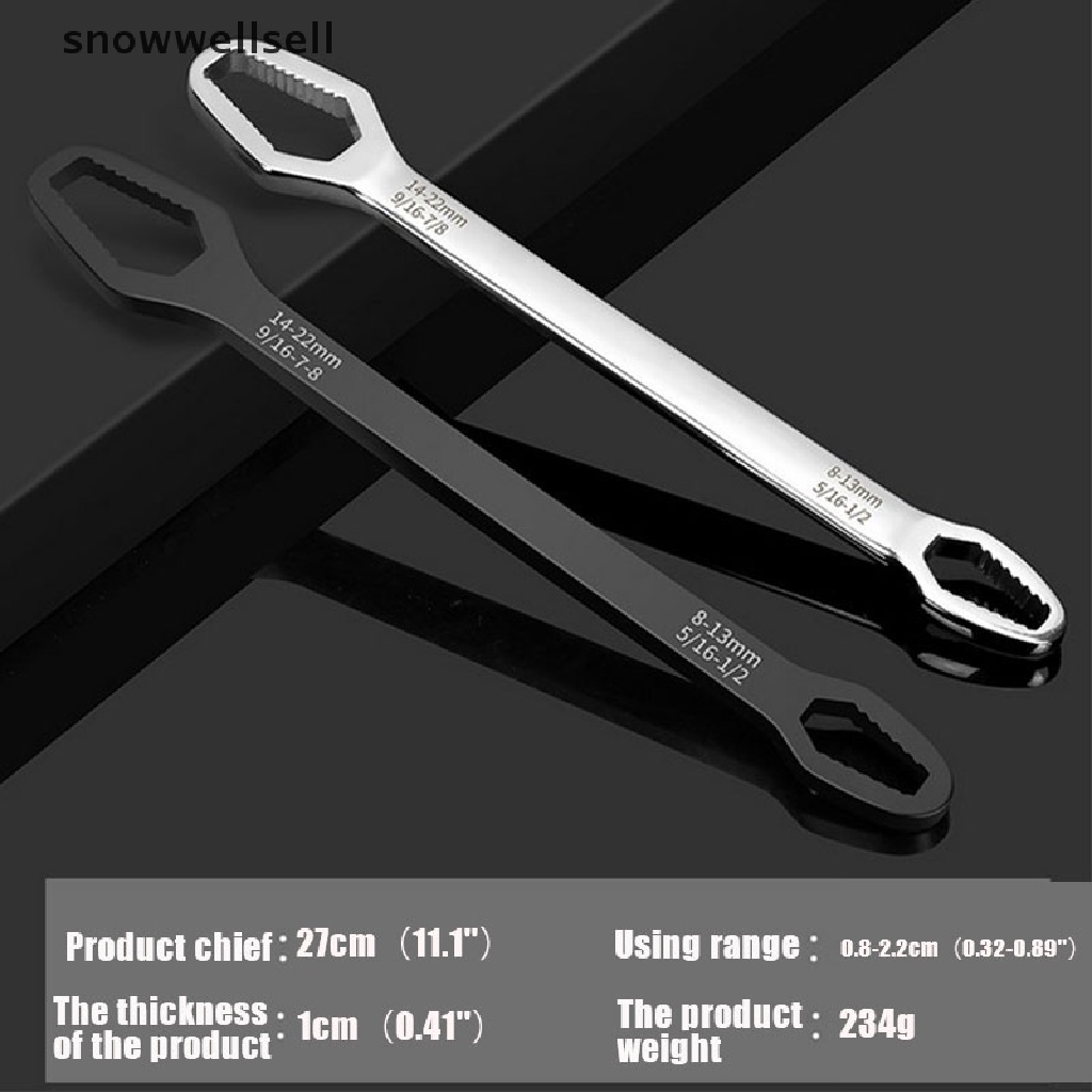 Cờ Lê Hai Đầu Tự Định Vị Đa Năng 8mm-22mm