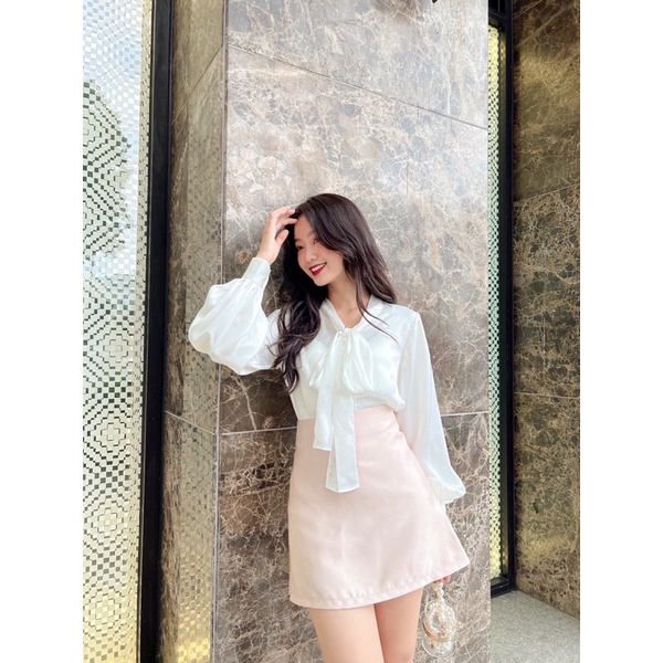 Chân váy chữ A Tarta thanh lịch LUCETFASHION Tulip Skirt