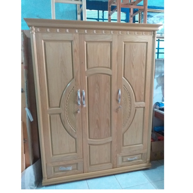 Tủ áo gỗ vân sồi