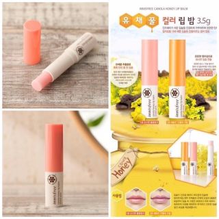 SON DƯỠNG MÔI CHIẾT XUẤT MẬT ONG INNISFREE CANOLA HONEY LIP BALM