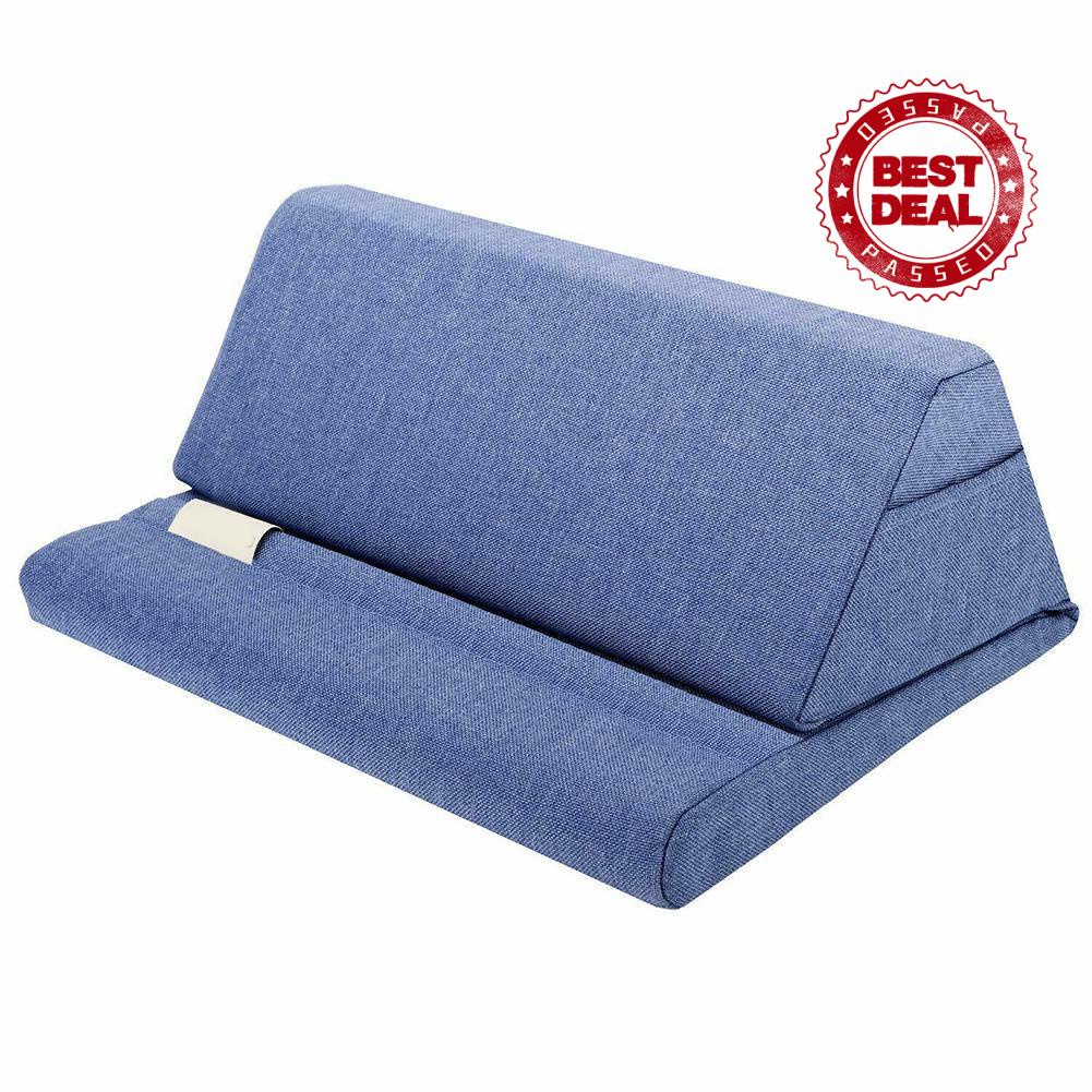 Gối kê máy tính bảng chống trượt giả da gấp được mẫu mới 2020 N2M7