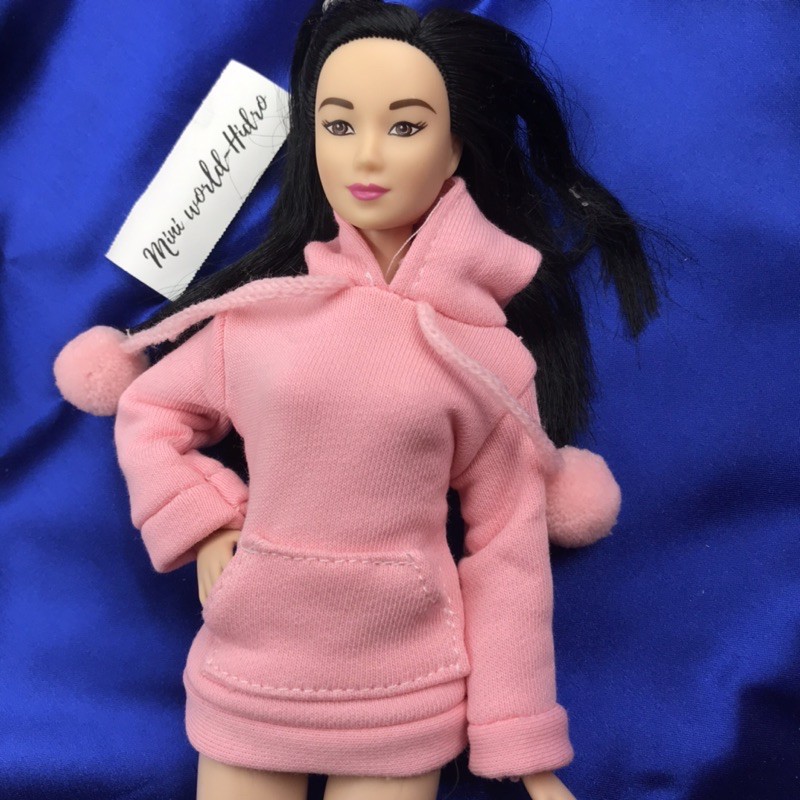 Áo hoodie nhiều màu cho búp bê Barbie