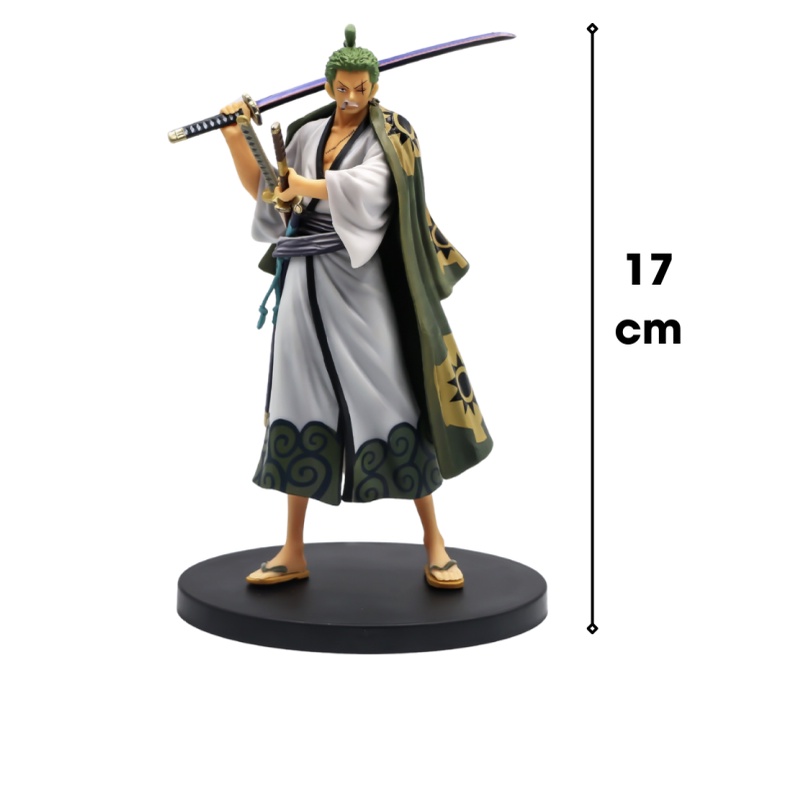 Mô hình nhân vật Zoro Wano Quốc 18cm - Mô hình Figure One Piece