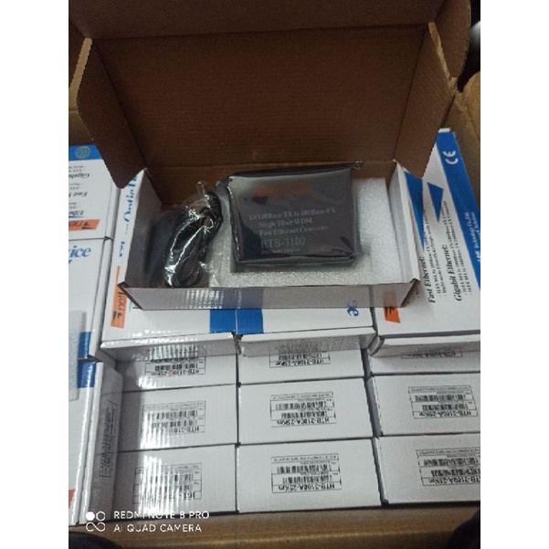 350m Dây Thuê Bao Cáp Quang 1 Sợi 1FO Bấm Sẵn Hai Đầu + Cặp 2 Converter NetLink 1 sợi quang AB