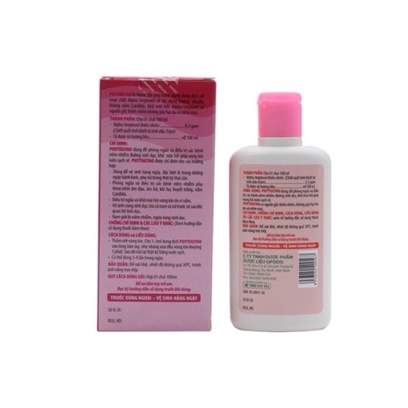 Dung dịch vệ sinh phụ nữ PHYTOGYNO 100ml