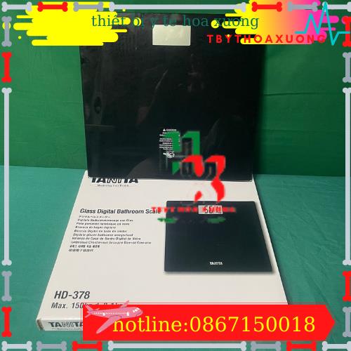 Cân Sức Khỏe Cân Điện Tử TANITA HD 378 Bảo Hành 1 Năm